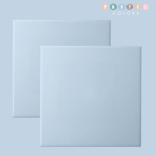 Solid Soft sky Light Pastel Baby Blue White Colour Tile