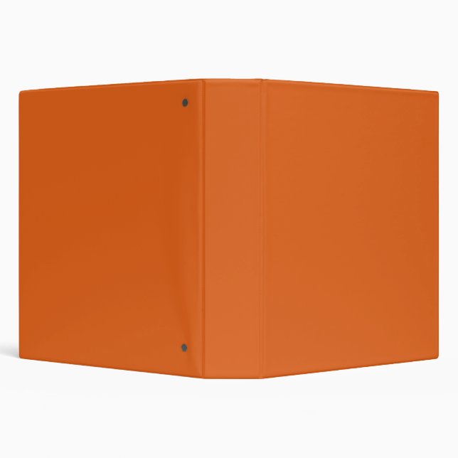 Solid squash orange binder (Background)