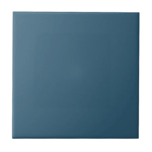 Solid Steel Blue Tile