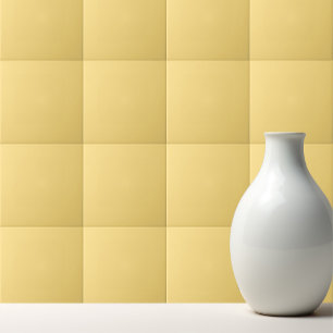Solid sunlight pastel yellow tile