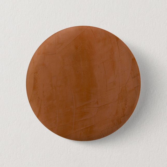 Solid Tangerine 2 Inch Round Button (Front)