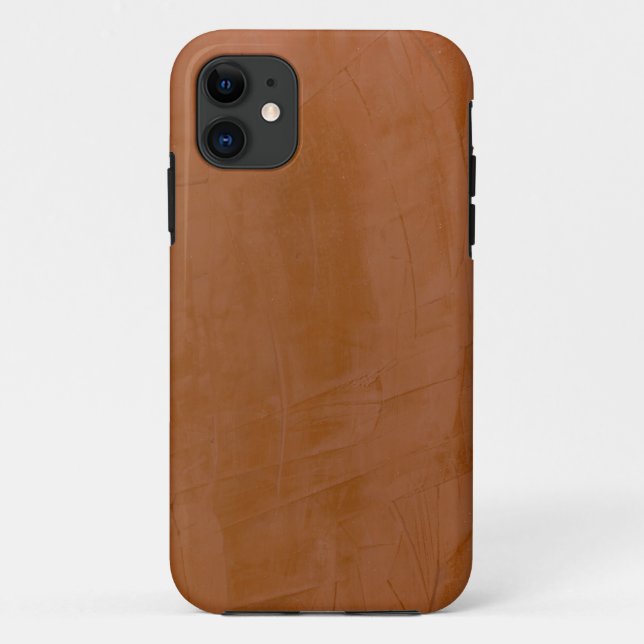 Solid Tangerine Case-Mate iPhone Case (Back)
