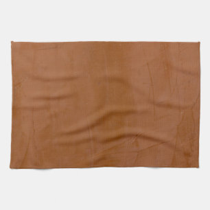 Solid Tangerine Kitchen Towel