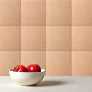 Solid tea with milk beige tile