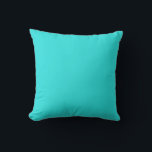 Solid teal blue plain decorative colour outdoor pillow<br><div class="desc">Custom Template For Decorative accent Throw Pillow - Customized Pillows. Personalize with your own name, pattern, design, quote, monogram, or photograph. Use our cool templates, artwork, photos, graphics, and illustrations, then add names, text, quotes, and monograms to create your own throw pillow. Click the "Customize it!" button to make it...</div>