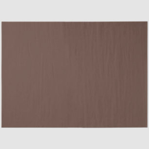 Solid tiramisu dark brown tissue paper
