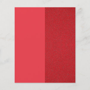 Solid-to-Noise Tomato Red Square Flyer – Customize