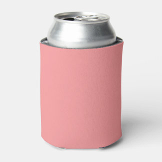Solid  Watermelon colour plain pink Can Cooler