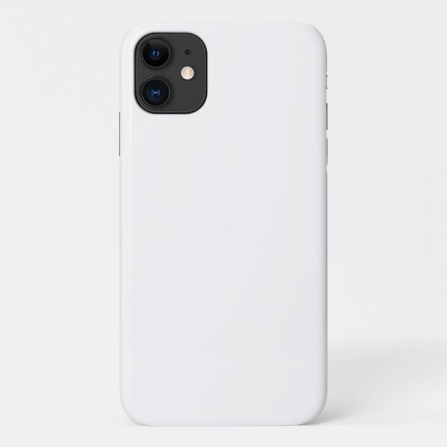 Solid White Case-Mate iPhone Case (Back)