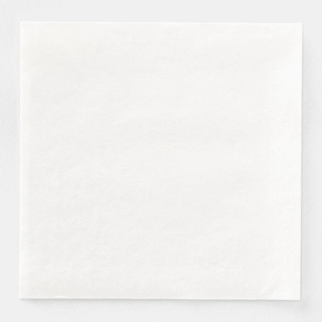 Solid White Napkin (Front)