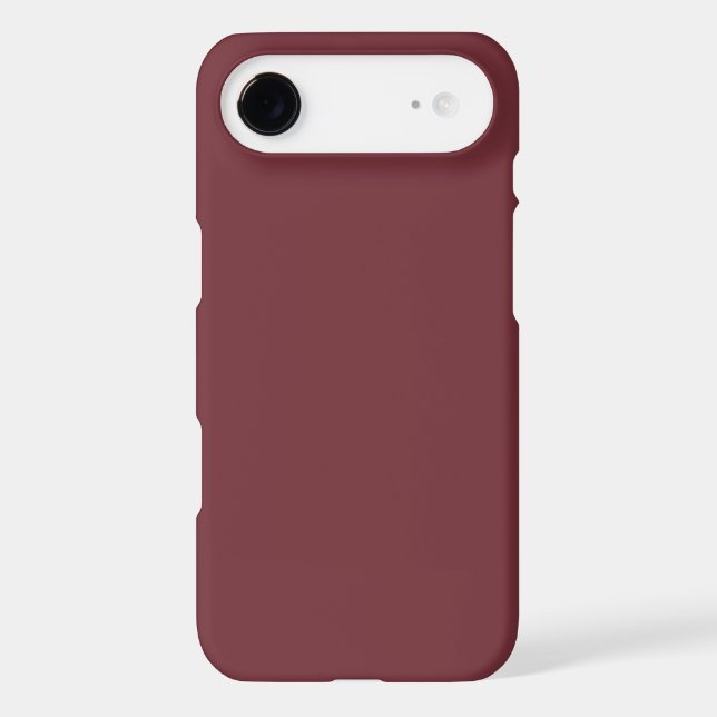 Solid Wine Red Color Tone (Verso)