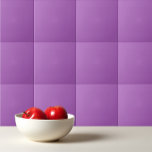 Solid wisteria violet purple tile<br><div class="desc">Solid color wisteria violet purple design.</div>