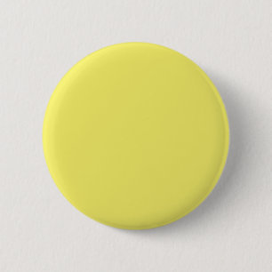 Solid Yellow Background Colour Template 2 Inch Round Button