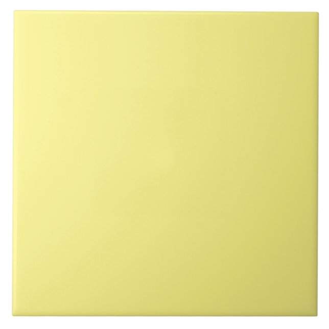 Solid yellow colour, medium shade of yellow tile (Front)