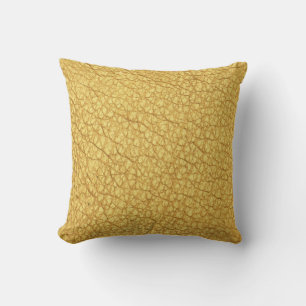 solid yellow mustard ochore pillow