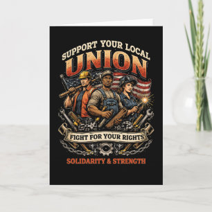 Solidarity and Strength Holiday Card