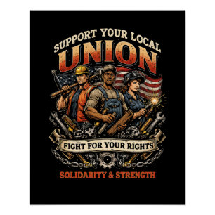 Solidarity and Strength Poster