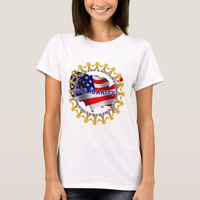 Solidarity Circle T-Shirt (Front)