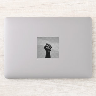 Solidarity Fist in Carbon Fibre Decor