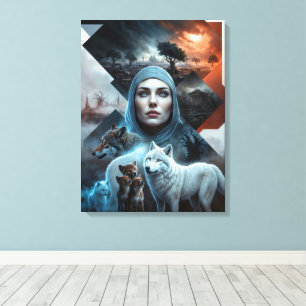 Solidarity of Nature Canvas Print