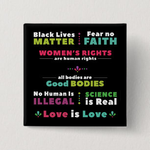 Solidarity Pin Black Background