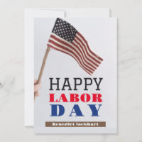 Solidarity Worker Unity Labour Day Red White & Blu