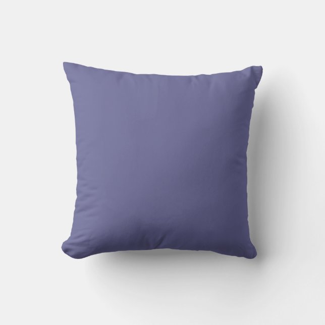 Solide coussin bleu Denim de la Marine royale (Recto)