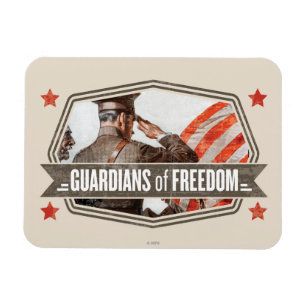 Solider-Guardian of Freedom Magnet