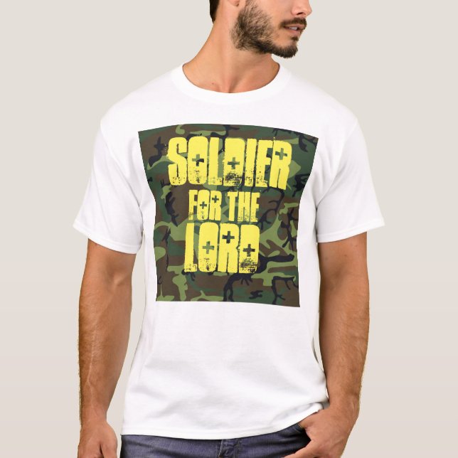 SOLIDIER POUR L'ÉTERNEL, T-shirts chrétiens (Devant)