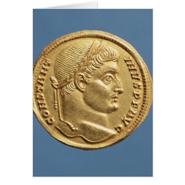 Solidus  of Constantine I (Front)
