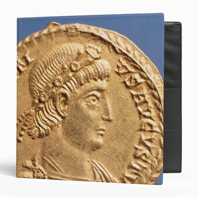 Solidus  of Constantinius II Binder (Front/Inside)