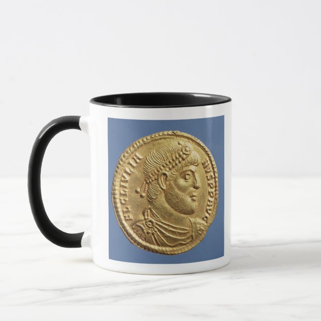 Solidus  of Julian the Apostate  draped Mug (Left)