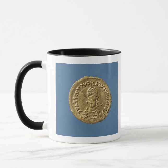 Solidus  of Romulus Augustulus Mug (Left)