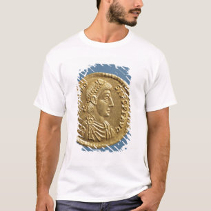 Solidus of Theodosius I the Great draped T-Shirt