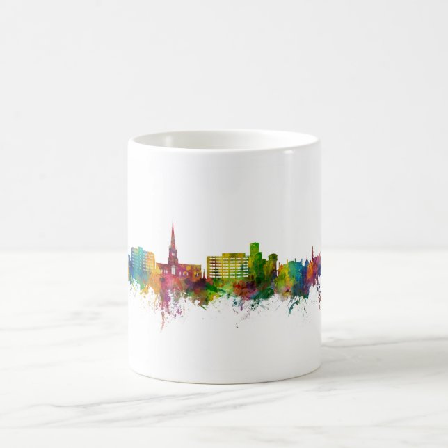 Solihull England Skyline Coffee Mug (Center)