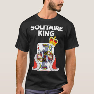 Solitaire  King Card Game Spider Solitaire T-Shirt
