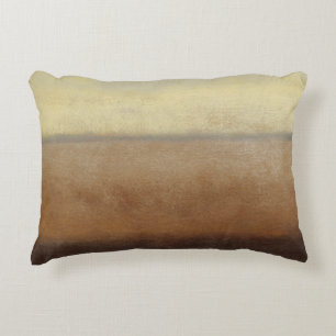 Solitary Desert Landscape by Norman Wyatt Accent Pillow