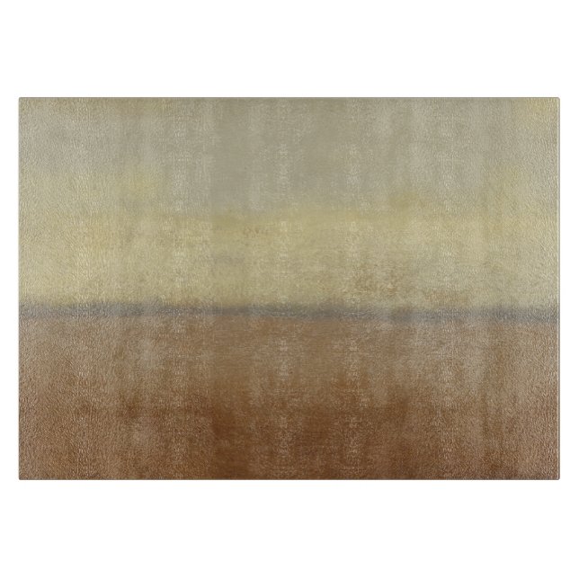 Solitary Desert Landscape by Norman Wyatt Cutting Board (Front)