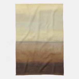 Solitary Desert Landscape by Norman Wyatt Kitchen Towel