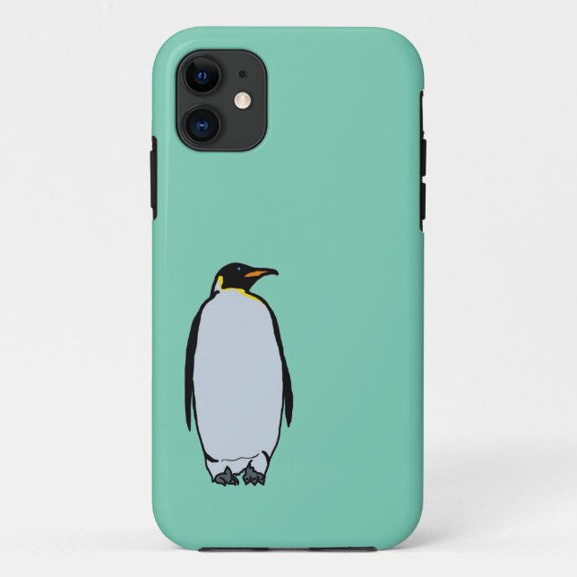 Solitary Penguin iPhone 5 Case (Back)