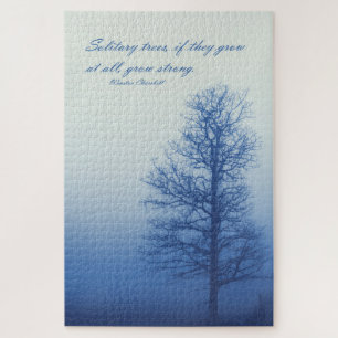 Solitary Trees Grow Strong  -  20x30 - 1014 pcs Jigsaw Puzzle