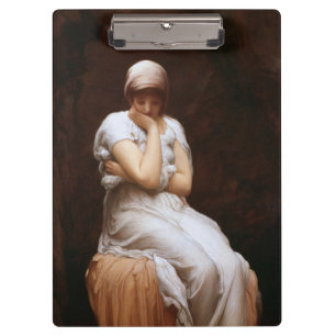 Solitude (by Frederic Leighton) Clipboard