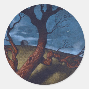 Solitude Classic Round Sticker