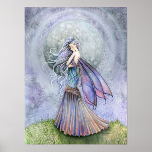 Solitude Fairy Poster Print by Molly Harrison