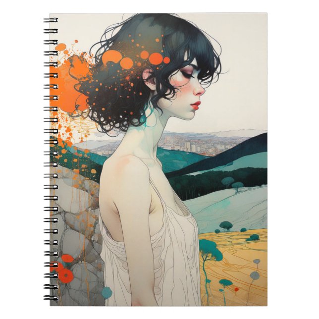 Solitude | Journal carnet (Devant)