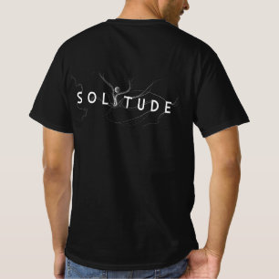SOLITUDE Melancholy x Typography T-Shirt