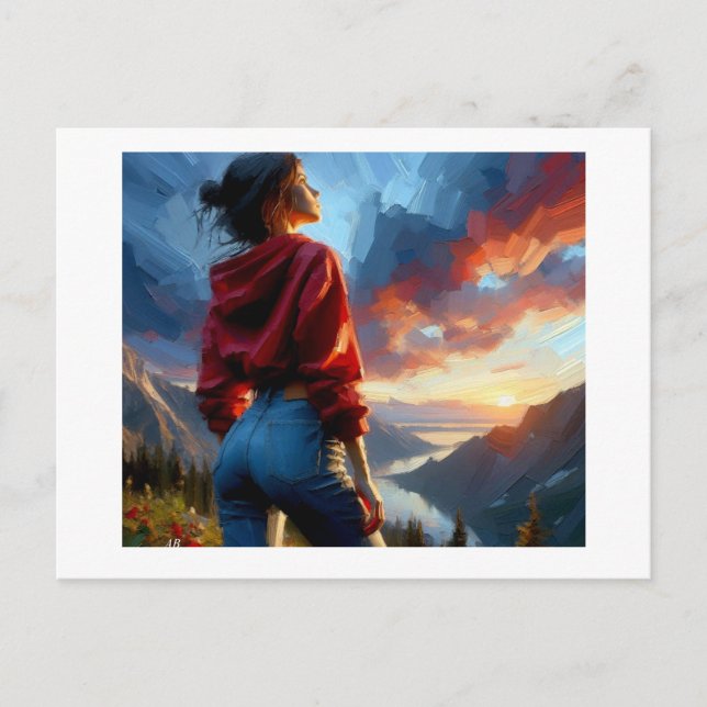 Solitude,  postcard (Front)