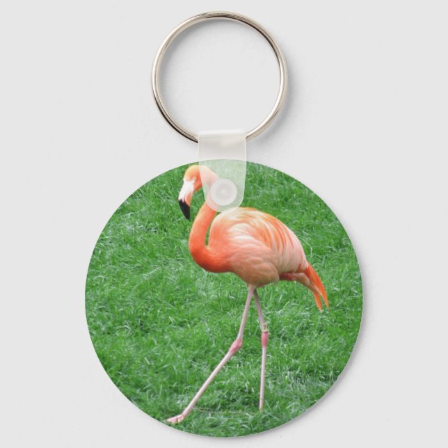 Solo Flamingo Keychain (Front)