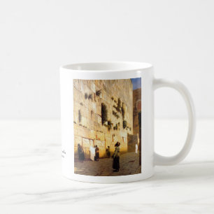 Soloman's Wall Jerusalem, Jean-Leon Gerome Coffee Mug