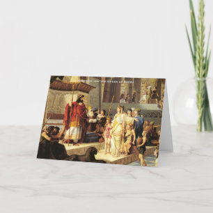 Solomon and the Queen of Sheba - Giovanni De Min Thank You Card